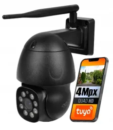 zewnetrzna-czarna-bezprzewodowa-kamera-wifi-obrotowa-ip-4mpx-tuya-smart-dvs