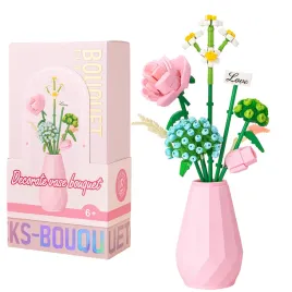 klocki-konstrukcyjne-bukiet-zestaw-kwiatow-wazon-kwiaty-prezent-roza-kwiat