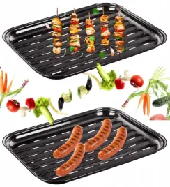 2x-blacha-tacka-grillowa-na-grill-kielbaski-warzywa-wielorazowa-emaliowana