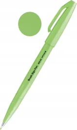 pisak-pedzelkowy-brush-pen-do-kaligrafii-szkicow-marker-pentel-fluo-seledyn