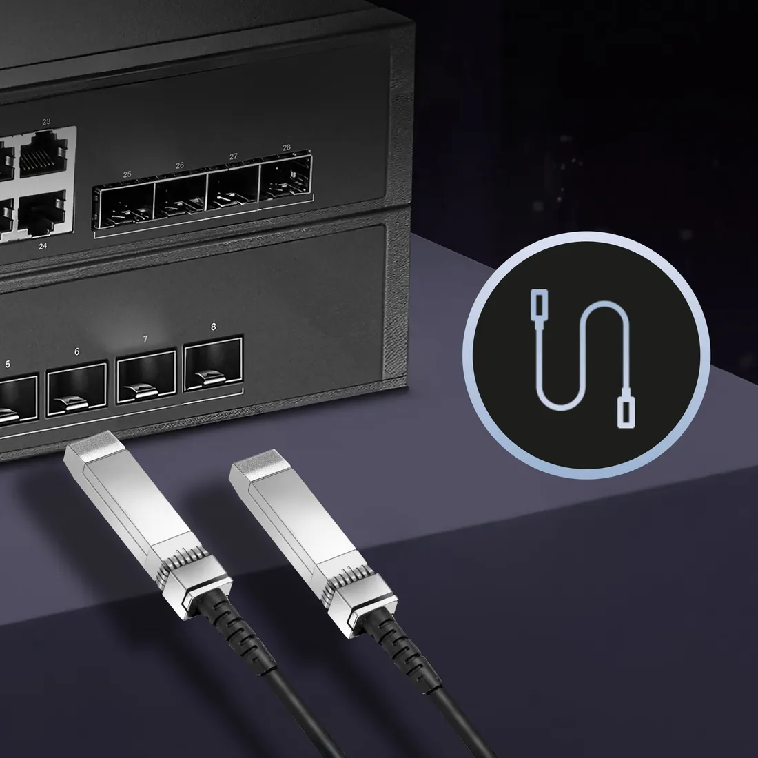 kabel-sfp-dac-10gbps-3m-awg30-do-cisco-stan-nowy