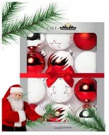 12-szklanych-bombek-bombki-choinkowe-czerwone-biale-srebrne-mix-8cm