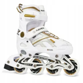 rolki-regulowane-raven-pulse-white-gold-37-40