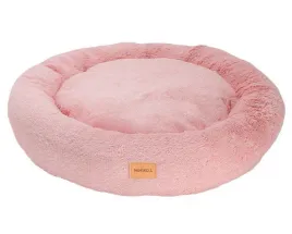 mimiko-pets-legowisko-shaggy-okragle-xxl-100cm-rozowe