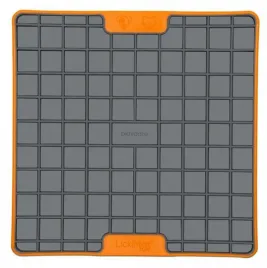 lickimat-playdate-deluxe-tuff-kwadrat-twardy-pomaranczowy