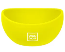 collar-waudog-silicone-miska-250ml-zolta