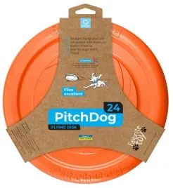 collar-pitchdog24-latajacy-dysk-24cm-pomaranczowy