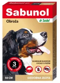 sabunol-gpi-obroza-przeciw-pchlom-dla-psa-ozdobna-zlota-50cm