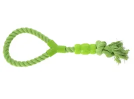 dingo-zabawka-dla-psa-sznur-z-gryzakiem-denta-fresh-41cm-zielony