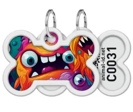 collar-waudog-smart-id-zawieszka-z-qr-paszportem-kosc-4x3cm-zebate-potwory