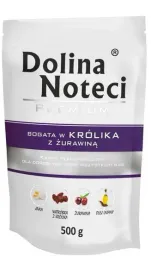dolina-noteci-premium-pies-krolik-i-zurawina-saszetka-500g