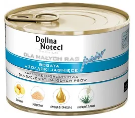 dolina-noteci-premium-pies-maly-junior-zoladki-jagniece-185g