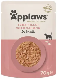 applaws-saszetka-dla-kota-tunczyk-z-lososiem-w-rosole-70g