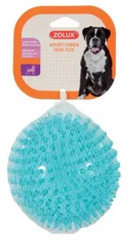zolux-zabawka-tpr-pop-pilka-z-kolcami-13cm-turkusowa-479071tur