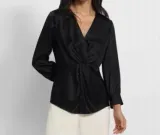 theory-ls-twist-blouse-soft-36-stan-nowy