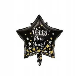 balon-foliowy-gwiazda-18-cali-45-cm-happy-new-year-sylwester