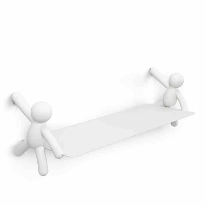 polka-scienna-zabawna-biala-buddy-umbra