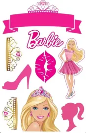 oplatek-na-tort-gruby-premium-barbie-napis-gratis-szybka-wysylka