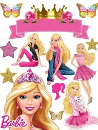 oplatek-na-tort-gruby-premium-barbie-napis-gratis-szybka-wysylka