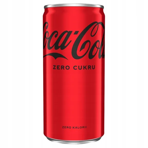 Napój gazowany Coca-Cola Zero cukru puszka 24x 200ml – 308486152 - ERLI.pl