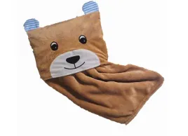 kocyk-elfun-100-x-75cm-brazowy-zwierzeta