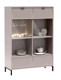 witryna-szklana-nowoczesna-cashmere-szuflada-salon