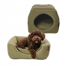 legowisko-dla-psa-kota-budka-2w1-s-domek-38x38cm-poslanie-antyposlizgowe