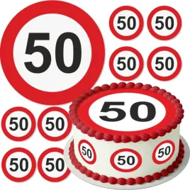 dekoracja-tortu-oplatek-traffic-birthday-50-20-cm-1-8-szt