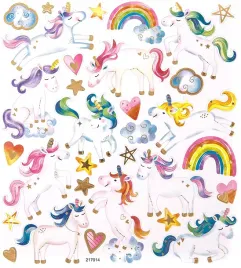 naklejki-ozdobne-scrapbooking-bullet-journal-31-szt-dpcraft-jednorozce