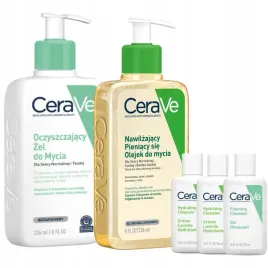 cerave-zestaw-olejek-nawilzajacy-pieniacy-sie-236ml-zel-oczyszczajacy