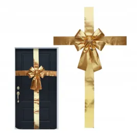 kokarda-na-drzwi-zlota-duza-33x42-cm-dekoracyjna-swiateczna-xxl-dluga-43-m