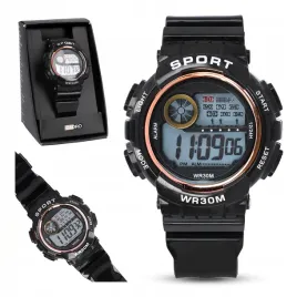 zegarek-sportowy-damski-elektroniczny-wiele-funkcji-stoper-alarm-czarny