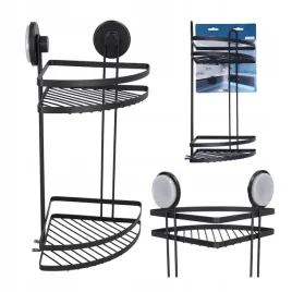 polka-narozna-pod-prysznic-czarna-metalowa-na-przyssawki-40x24-cm