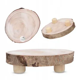 plaster-drewna-krazek-z-kora-21-x-6-cm-podstawka-drewniana-na-nozkach