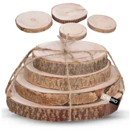 plastry-drewna-krazki-drewniane-z-kora-podkladki-14-20-cm-zestaw-4-sztuk