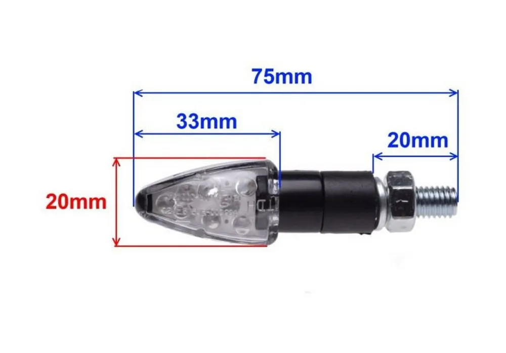 kierunkowskaz-mini-czarny-led-stan-nowy