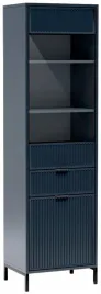 witryna-szklana-nowoczesna-indigo-szuflada-salon