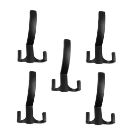 wieszak-meblowy-scienny-zestaw-5-sztuk-haczyk-na-ubrania-czarny-mat