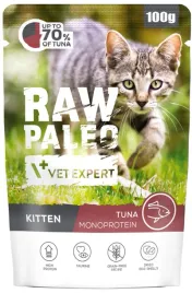 vetexpert-raw-paleo-cat-kitten-tuna-100g
