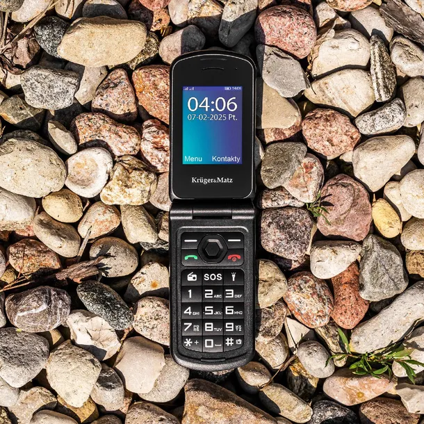 telefon-krugerandmatz-iron-5-flip-4g-bluetooth-dual-sim-funkcje-szybkie-ladowanie