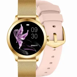 smartwatch-gravity-rozowo-zloty-2-paski-gt25-1-pro