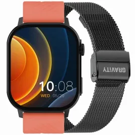 smartwatch-gravity-gt15-3-czerwony-pasek-silikonowy-czarna-bransoleta