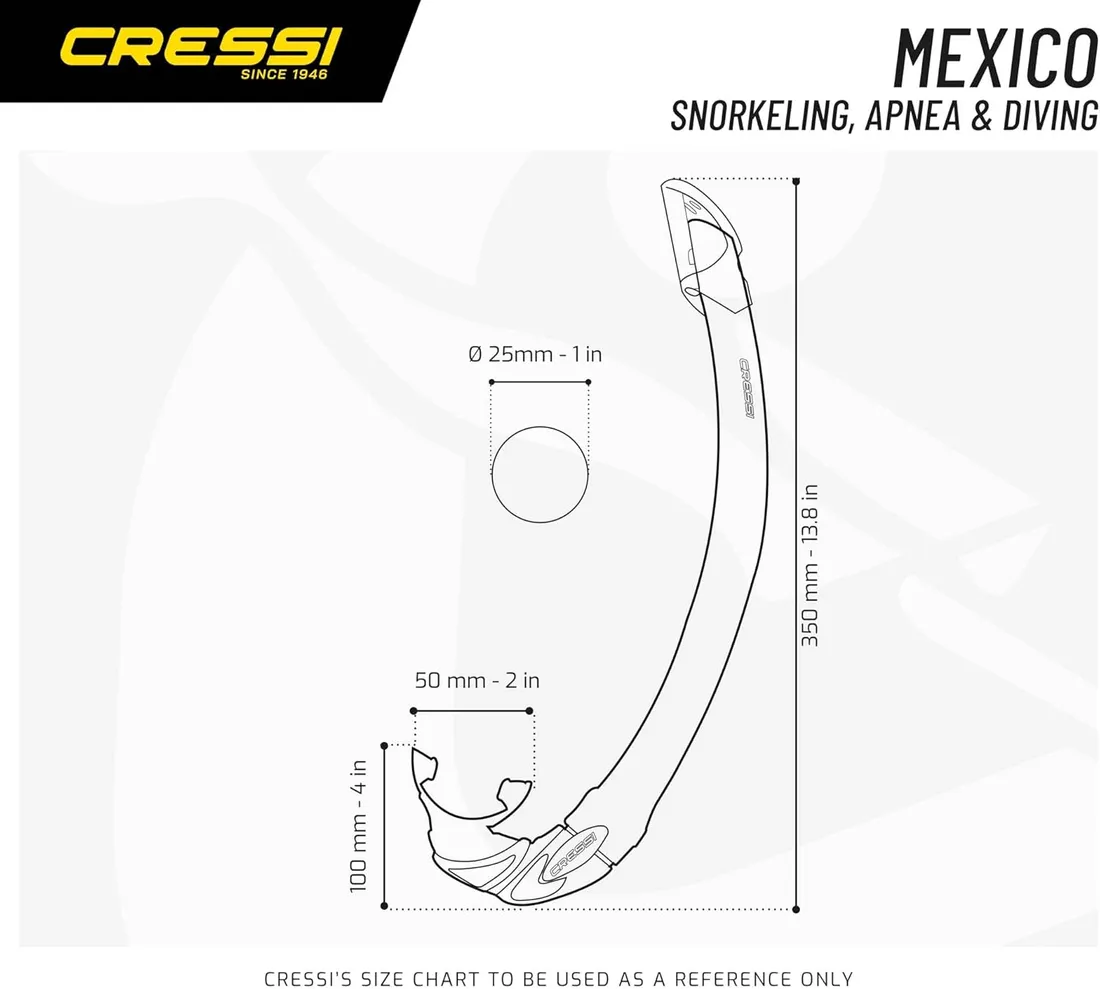 fajka-cressi-mexico-czarny
