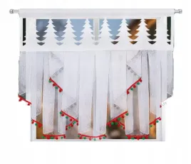 firanka-panel-dekoracyjny-pompony-boze-narodzenie-azur-filc-choinka-120x200