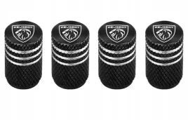 peugeot-nowe-logo-nakretki-zaworki-kapturki-na-wentyle-4szt-komplet-czarne