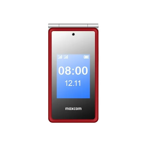 maxcom-telefon-dla-seniora-z-klapka-mm835-czerwony-kod-producenta-5908235978369-stan-nowy