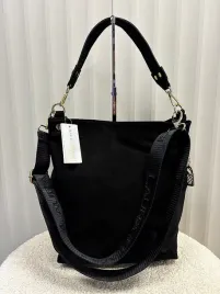 laura-biaggi-torebka-worek-czarna-ekozamsz