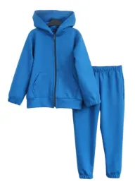 dres-dzieciecy-98-komplet-bluza-rozpinana-z-kapturem-spodnie-jednokolorowy