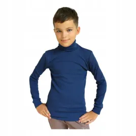 golf-dzieciecy-98-dlugi-rekaw-bawelna-jednokolorowy-granatowy