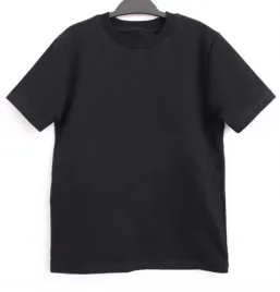 t-shirt-krotki-rekaw-r-134-dzieciecy-bawelna-czarna-koszulka
